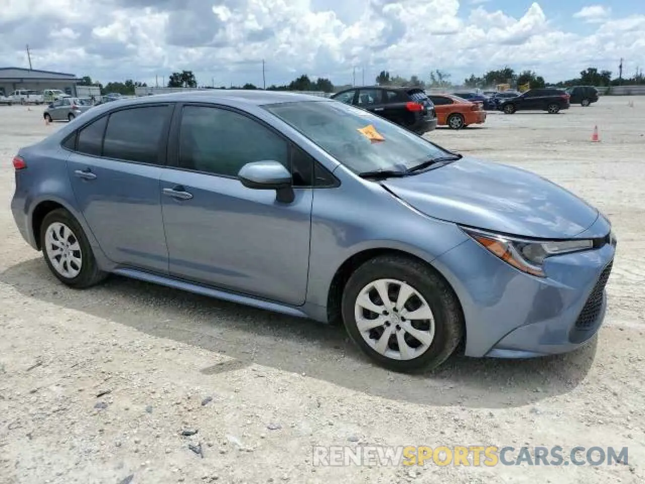 4 Photograph of a damaged car JTDEPMAE7MJ145751 TOYOTA COROLLA 2021
