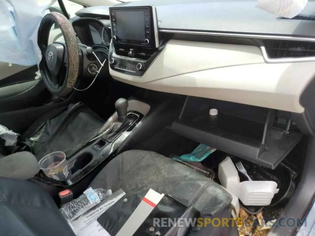 8 Photograph of a damaged car JTDEPMAE7MJ145751 TOYOTA COROLLA 2021