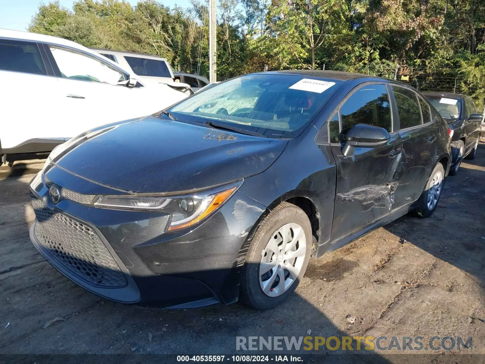 2 Photograph of a damaged car JTDEPMAE7MJ148567 TOYOTA COROLLA 2021