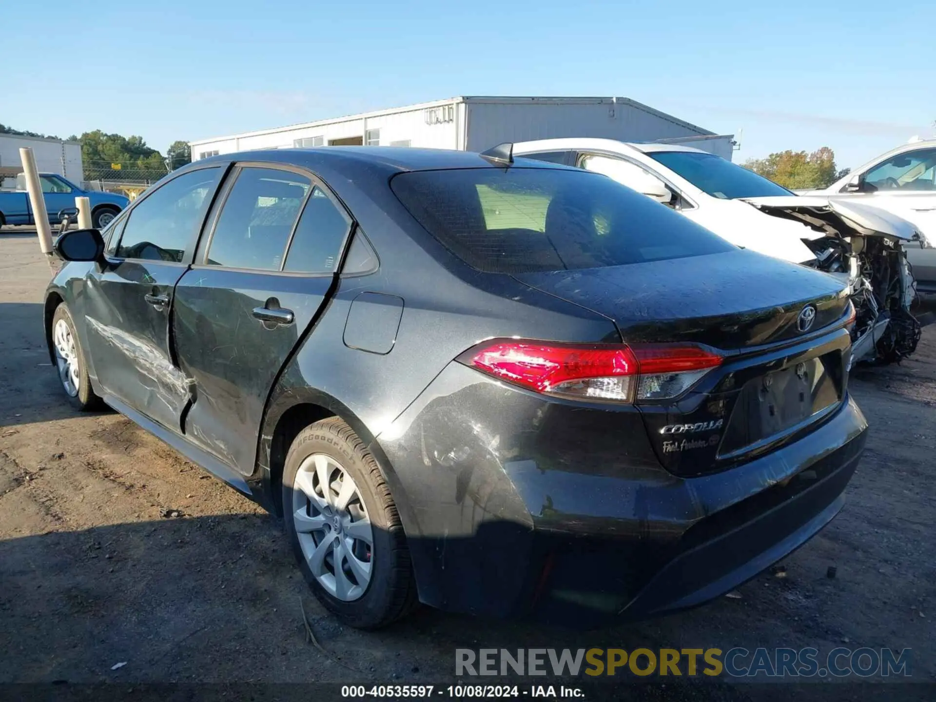 3 Photograph of a damaged car JTDEPMAE7MJ148567 TOYOTA COROLLA 2021