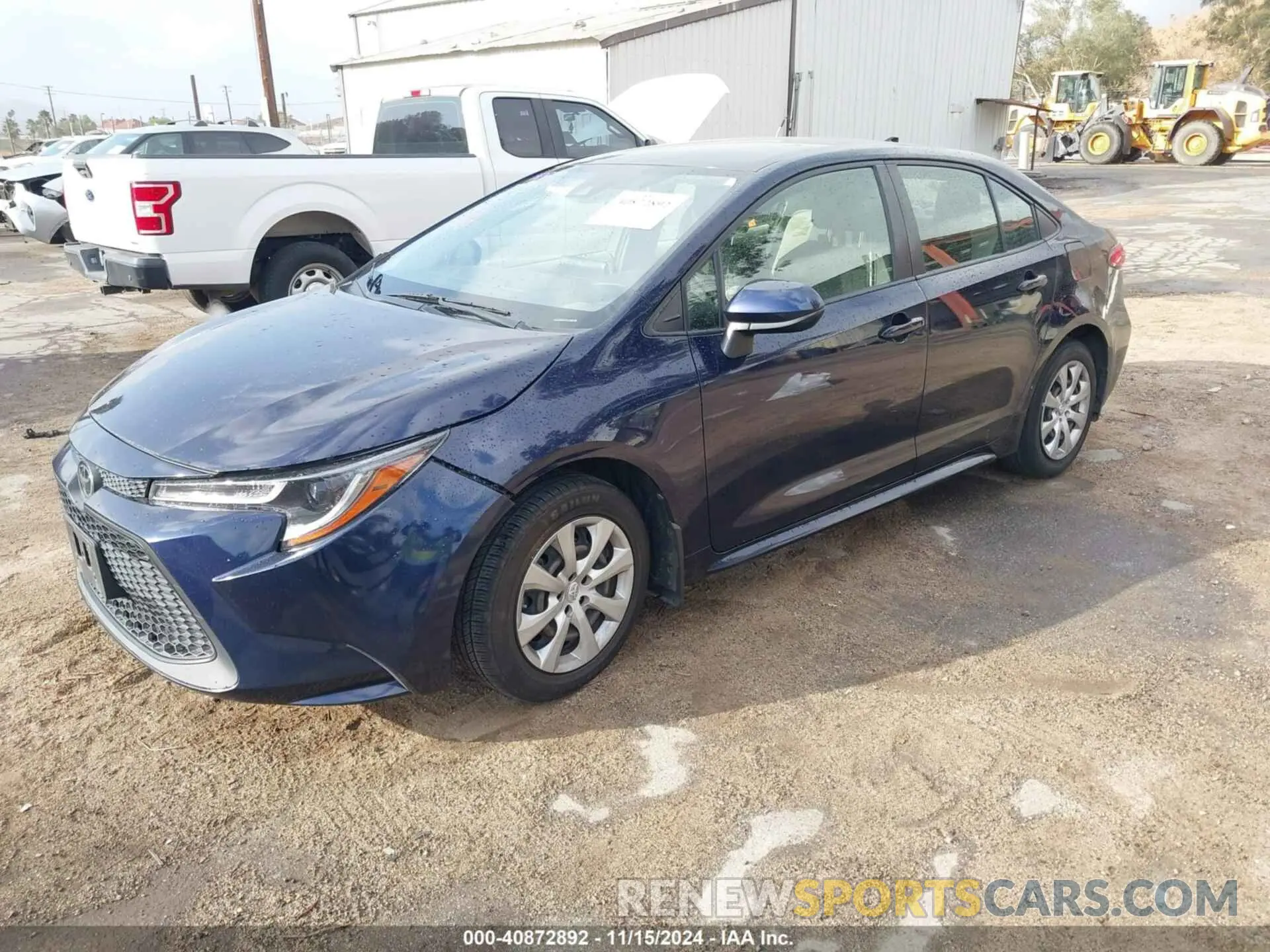 2 Photograph of a damaged car JTDEPMAE7MJ148830 TOYOTA COROLLA 2021