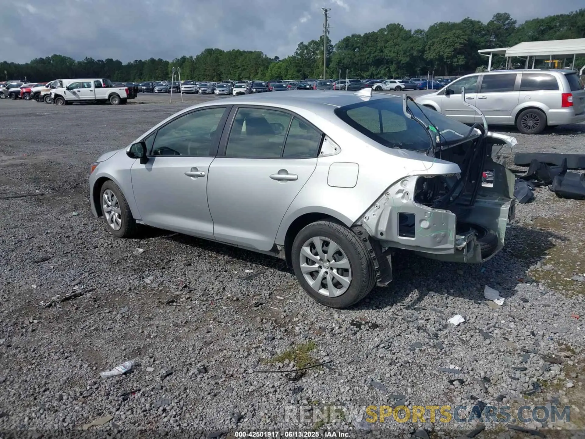 3 Photograph of a damaged car JTDEPMAE7MJ149024 TOYOTA COROLLA 2021