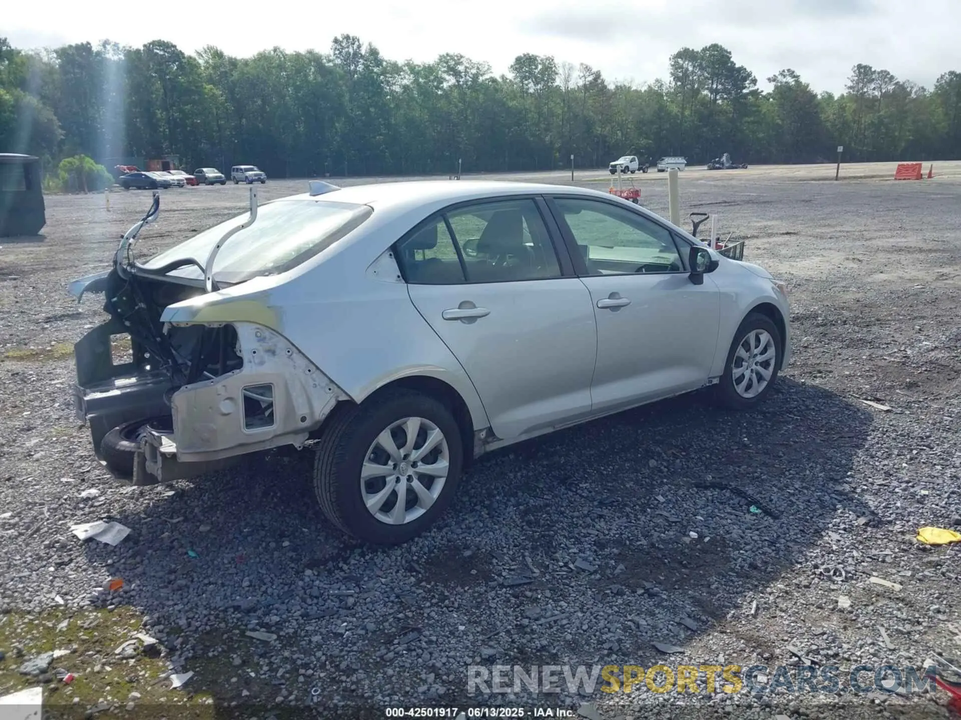 4 Photograph of a damaged car JTDEPMAE7MJ149024 TOYOTA COROLLA 2021