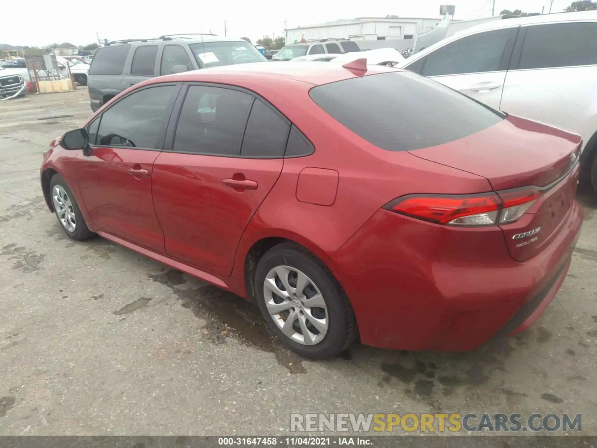 3 Photograph of a damaged car JTDEPMAE7MJ149735 TOYOTA COROLLA 2021