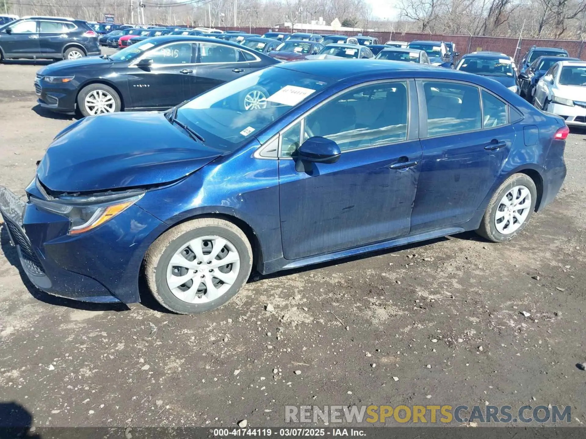 2 Photograph of a damaged car JTDEPMAE7MJ150092 TOYOTA COROLLA 2021