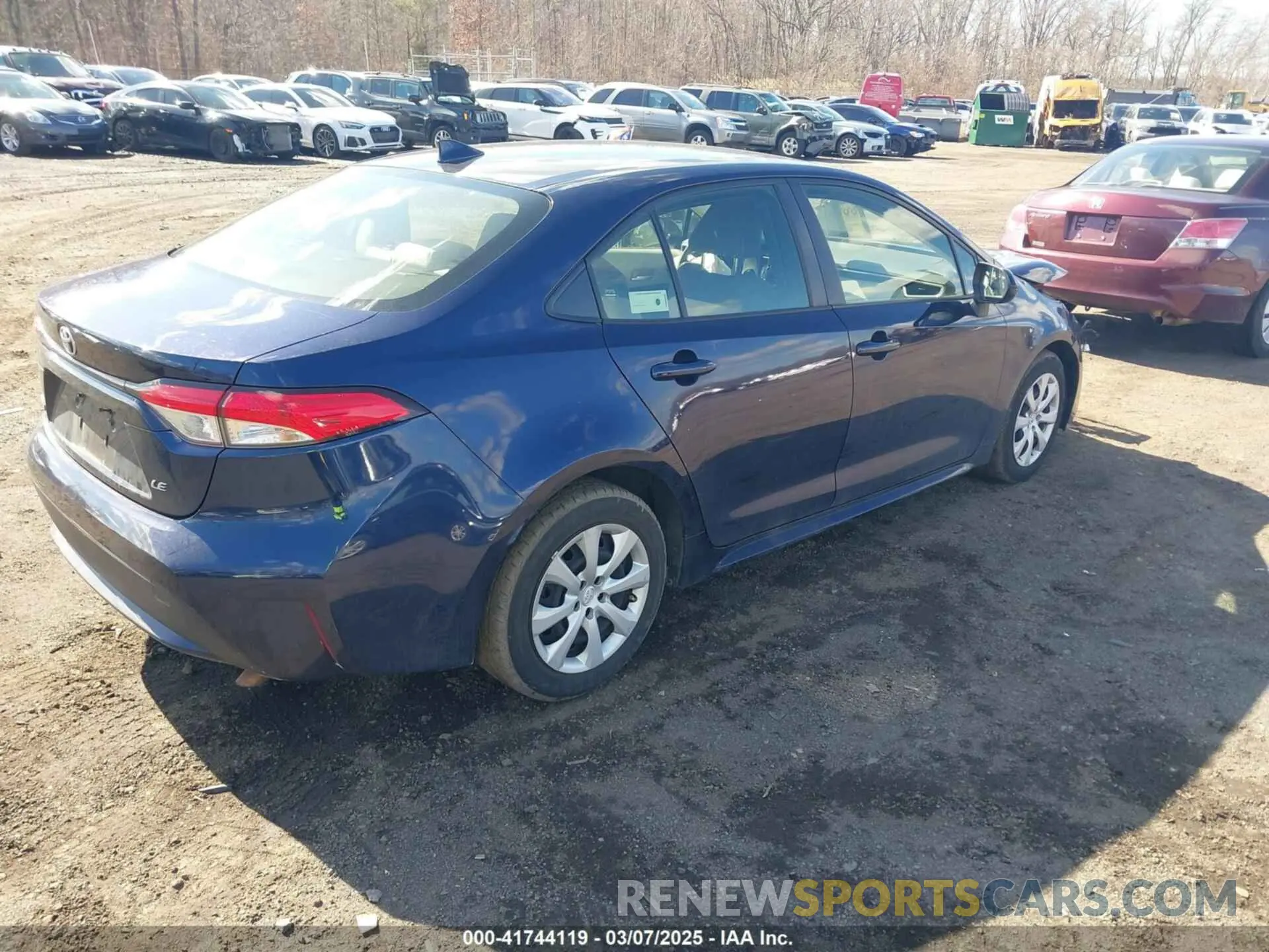 4 Photograph of a damaged car JTDEPMAE7MJ150092 TOYOTA COROLLA 2021