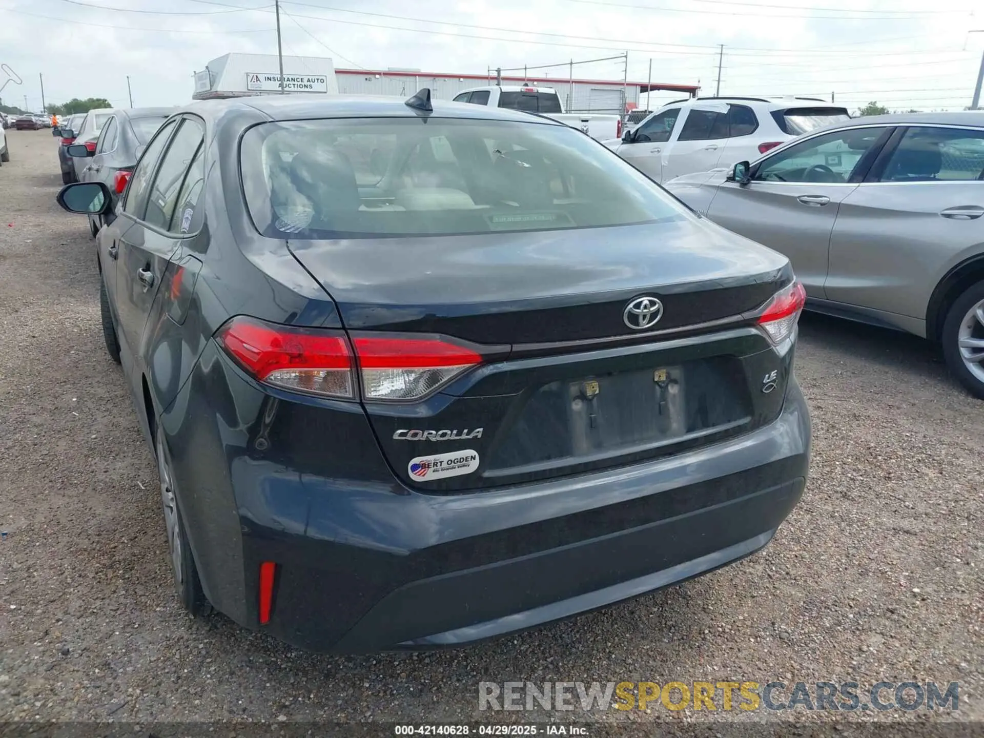 3 Photograph of a damaged car JTDEPMAE7MJ150495 TOYOTA COROLLA 2021
