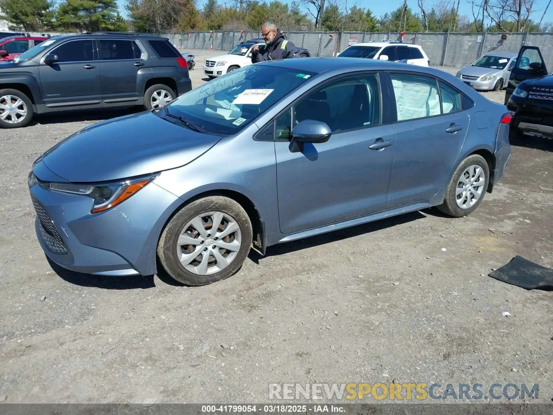2 Photograph of a damaged car JTDEPMAE7MJ151646 TOYOTA COROLLA 2021