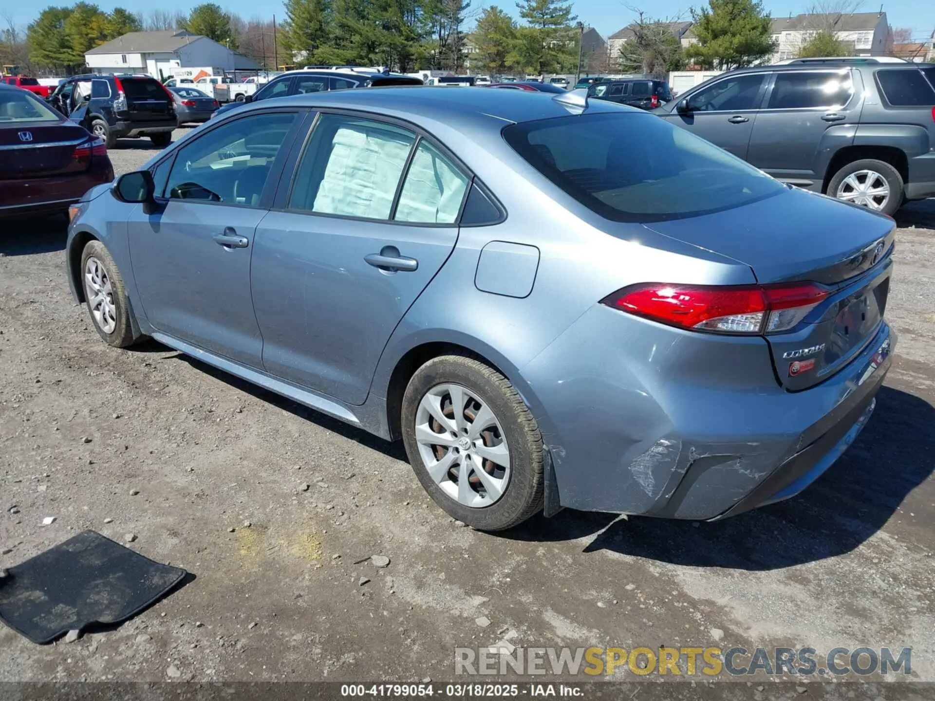 3 Photograph of a damaged car JTDEPMAE7MJ151646 TOYOTA COROLLA 2021