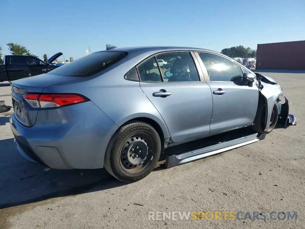 3 Photograph of a damaged car JTDEPMAE7MJ153834 TOYOTA COROLLA 2021