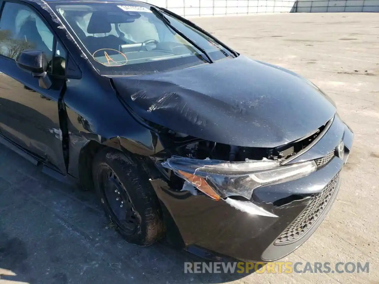 9 Photograph of a damaged car JTDEPMAE7MJ157205 TOYOTA COROLLA 2021