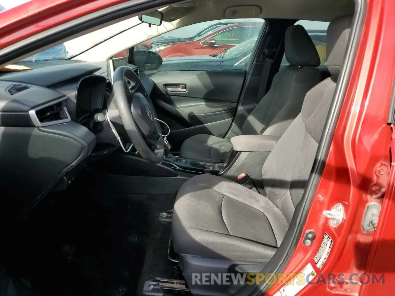 7 Photograph of a damaged car JTDEPMAE7MJ157480 TOYOTA COROLLA 2021