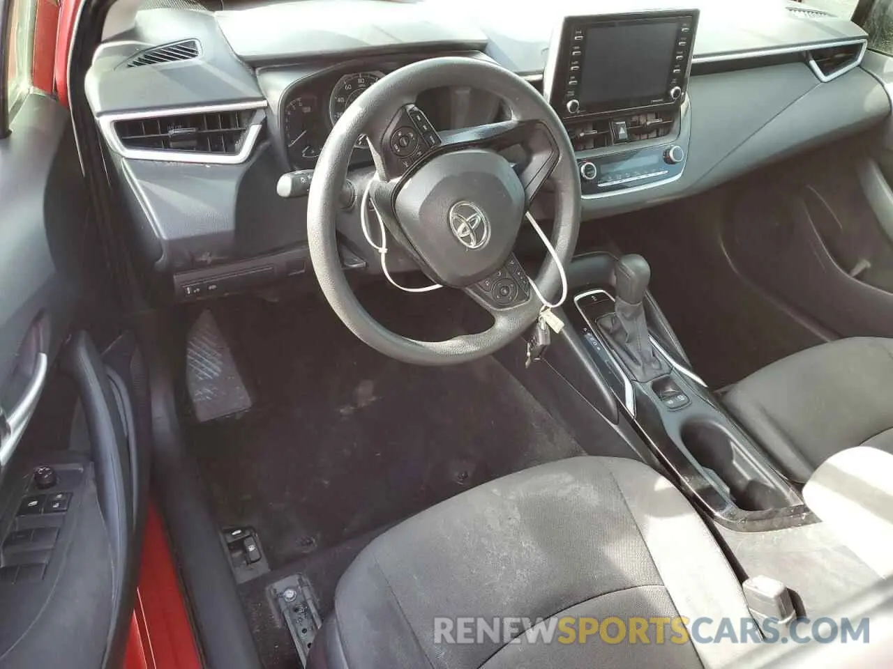 8 Photograph of a damaged car JTDEPMAE7MJ157480 TOYOTA COROLLA 2021