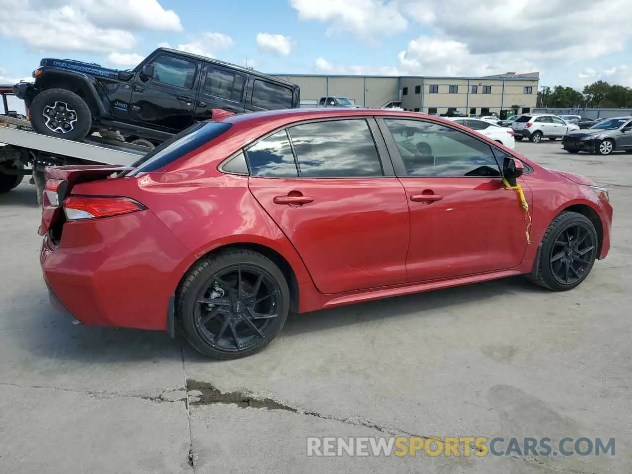 3 Photograph of a damaged car JTDEPMAE7MJ158208 TOYOTA COROLLA 2021