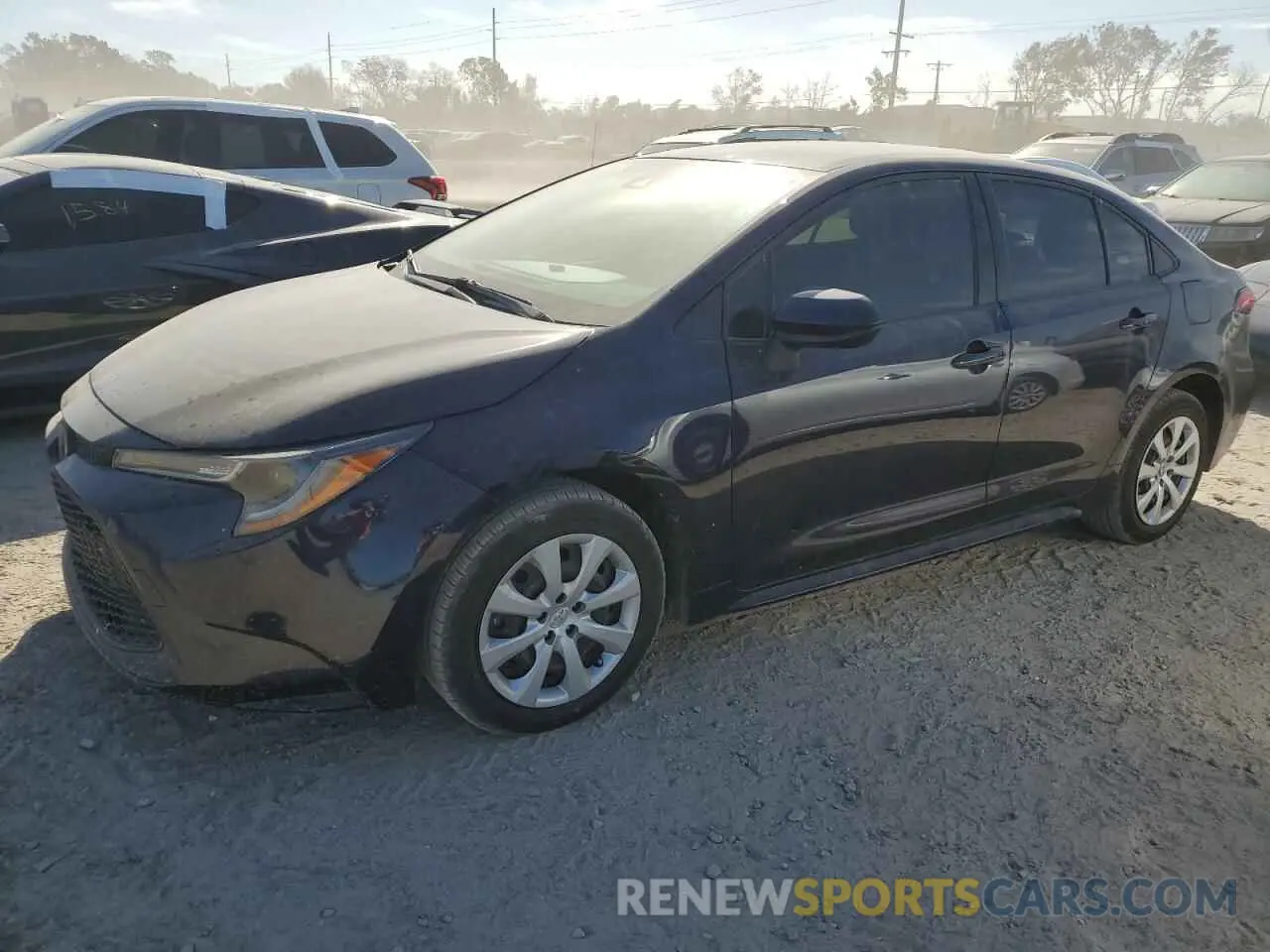 1 Photograph of a damaged car JTDEPMAE7MJ162338 TOYOTA COROLLA 2021