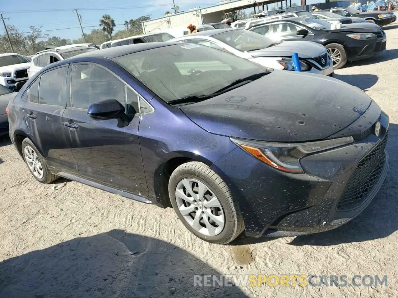 4 Photograph of a damaged car JTDEPMAE7MJ162338 TOYOTA COROLLA 2021