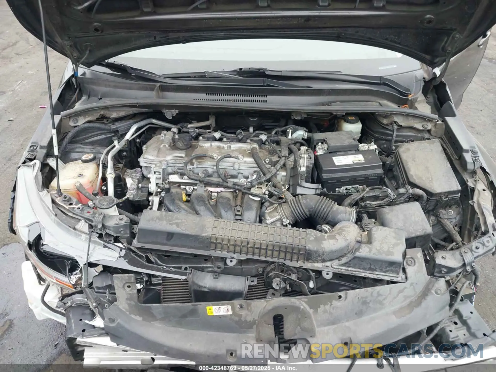 10 Photograph of a damaged car JTDEPMAE7MJ163411 TOYOTA COROLLA 2021
