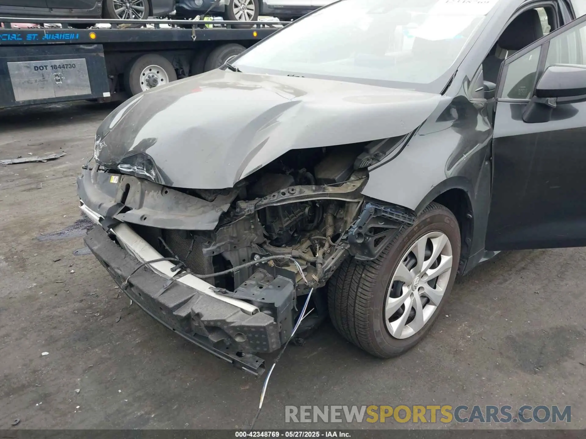 12 Photograph of a damaged car JTDEPMAE7MJ163411 TOYOTA COROLLA 2021