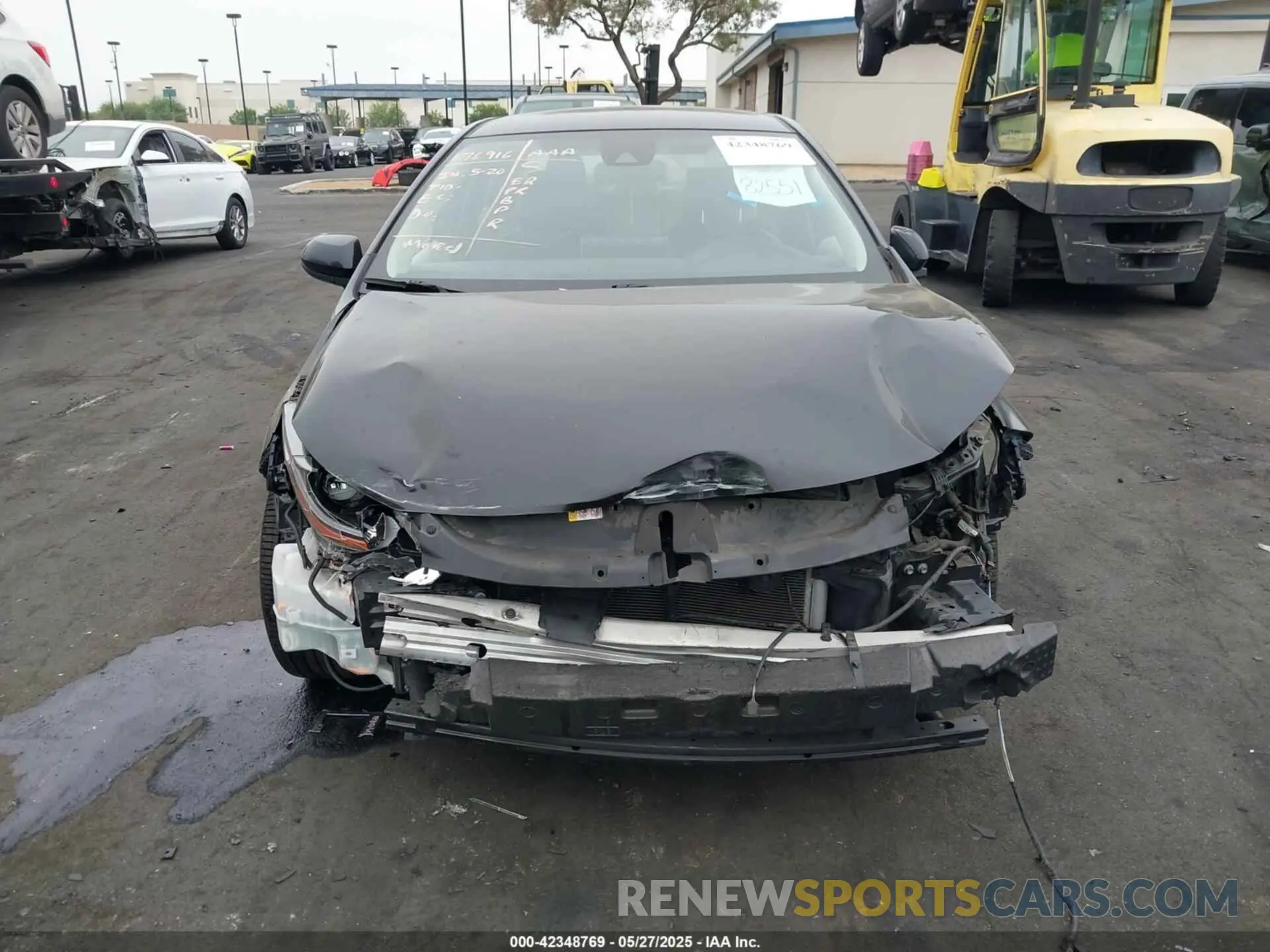 13 Photograph of a damaged car JTDEPMAE7MJ163411 TOYOTA COROLLA 2021