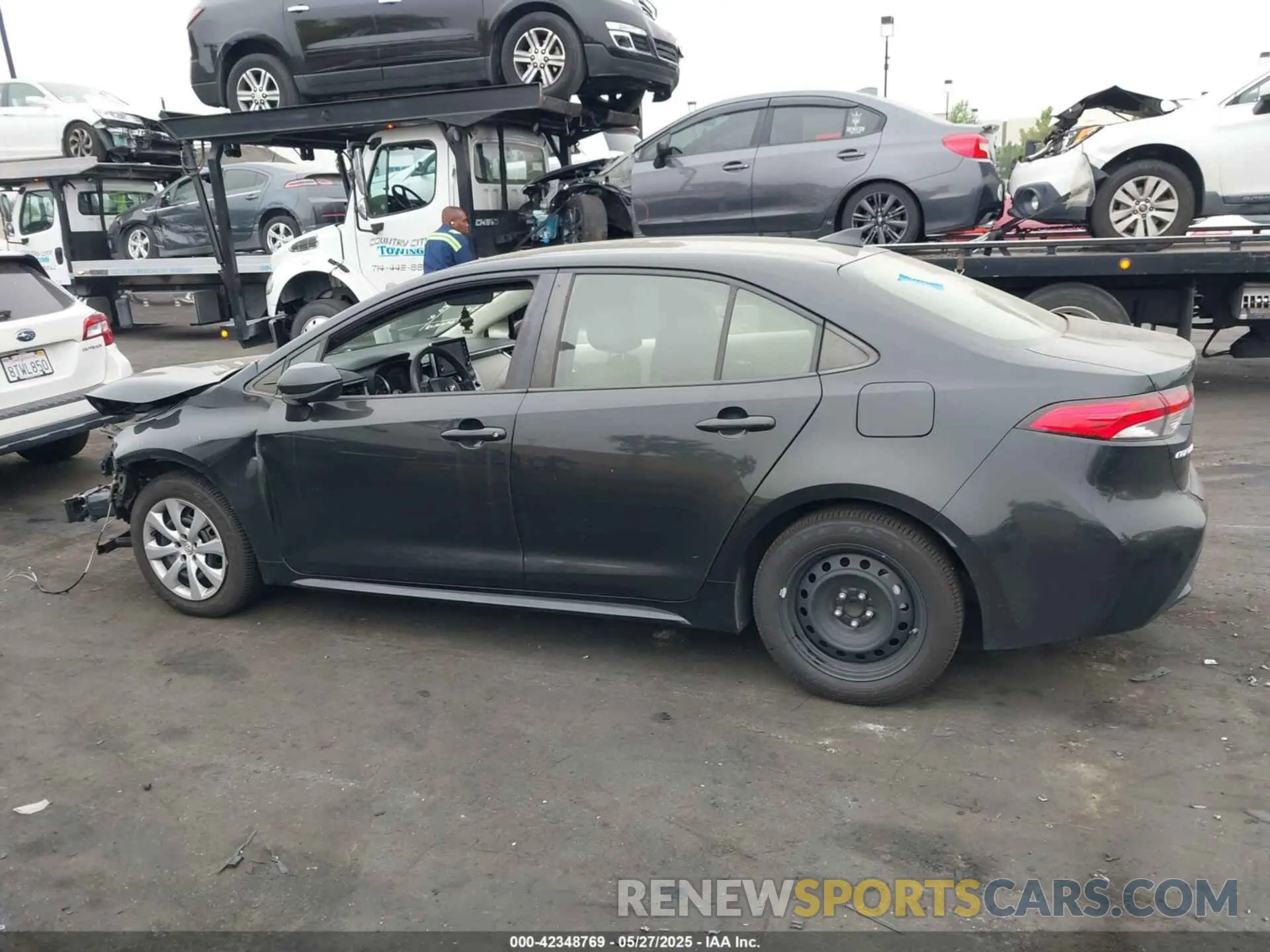 15 Photograph of a damaged car JTDEPMAE7MJ163411 TOYOTA COROLLA 2021