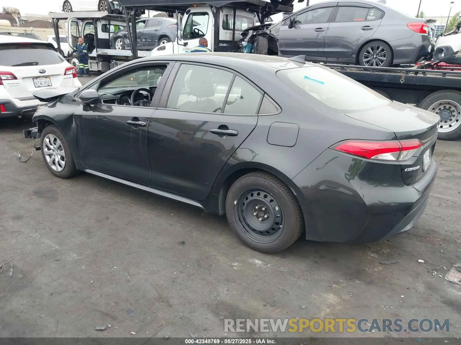 3 Photograph of a damaged car JTDEPMAE7MJ163411 TOYOTA COROLLA 2021