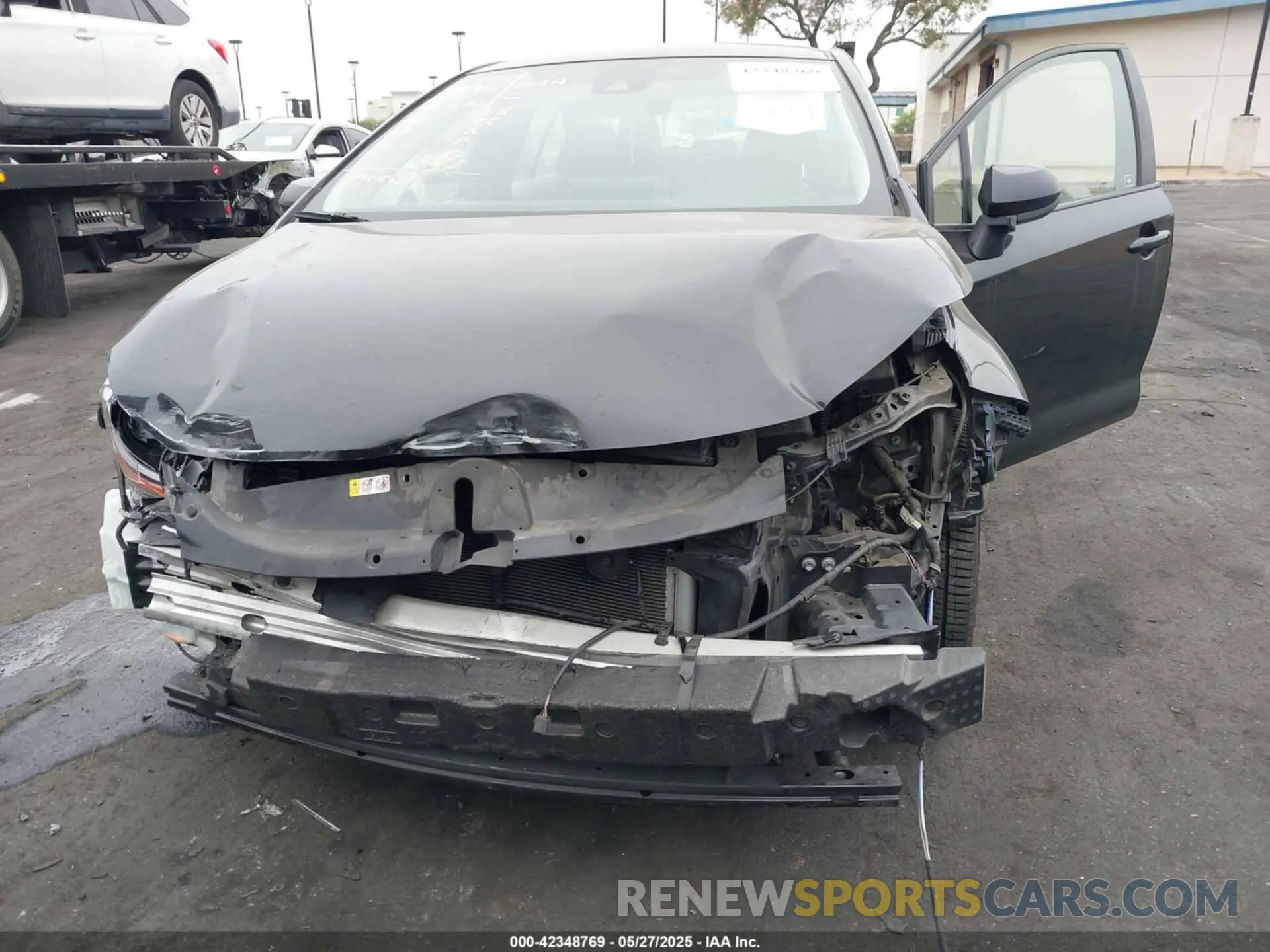 6 Photograph of a damaged car JTDEPMAE7MJ163411 TOYOTA COROLLA 2021