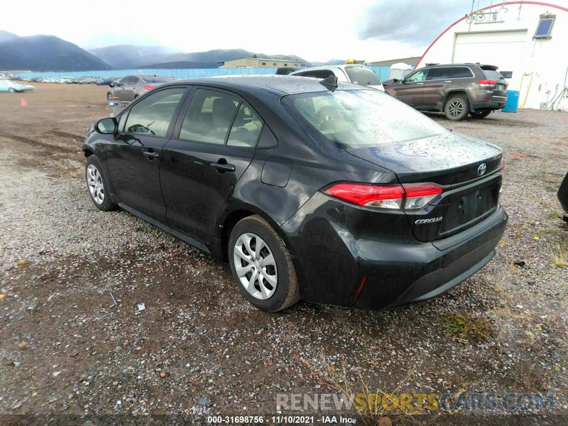 3 Photograph of a damaged car JTDEPMAE7MJ164820 TOYOTA COROLLA 2021