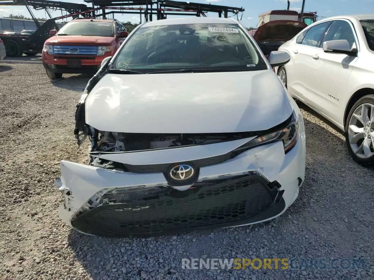 5 Photograph of a damaged car JTDEPMAE7MJ166437 TOYOTA COROLLA 2021