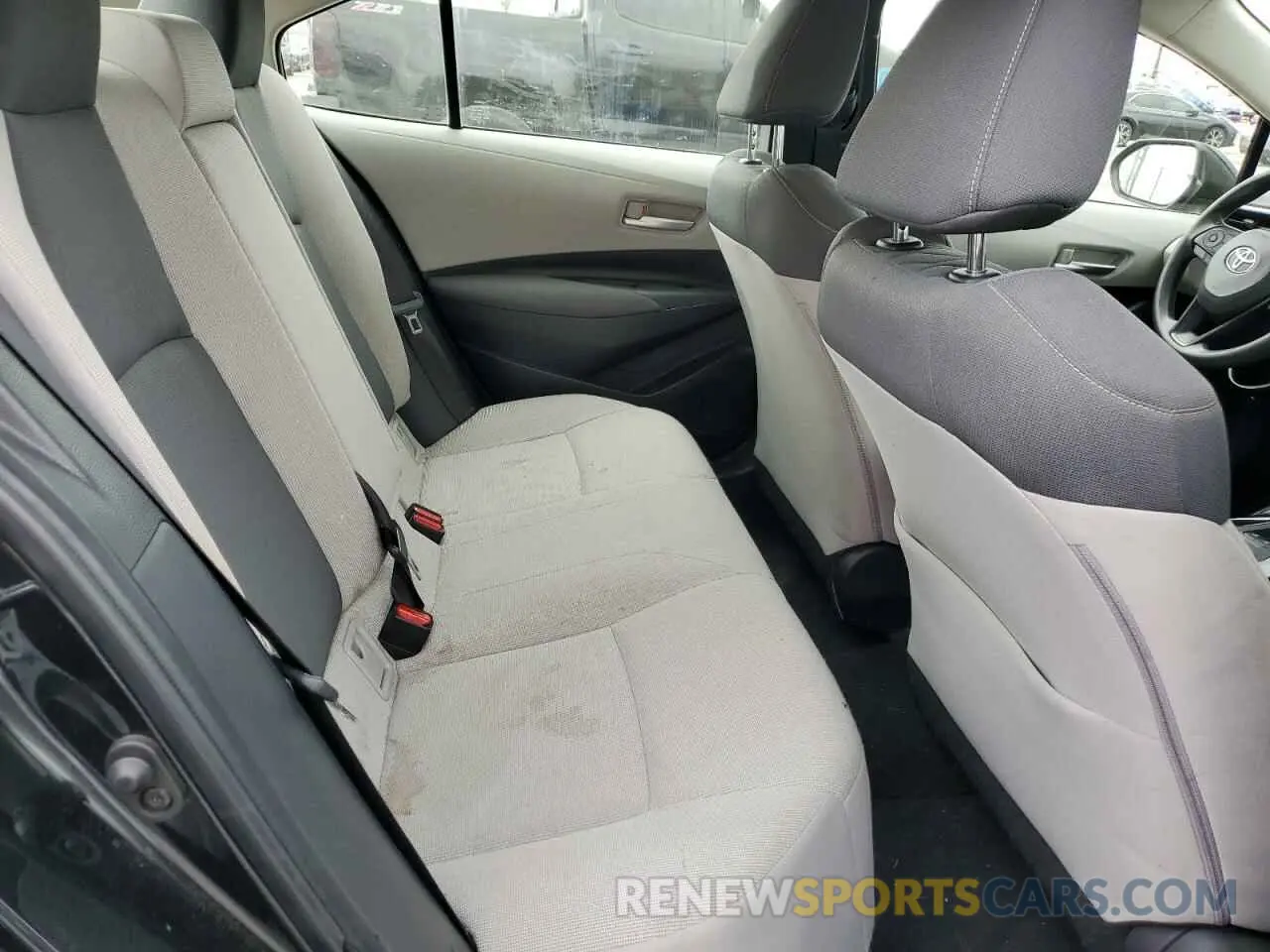 10 Photograph of a damaged car JTDEPMAE7MJ166518 TOYOTA COROLLA 2021