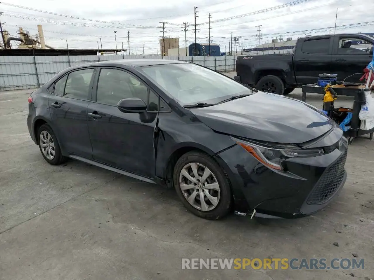 4 Photograph of a damaged car JTDEPMAE7MJ166518 TOYOTA COROLLA 2021