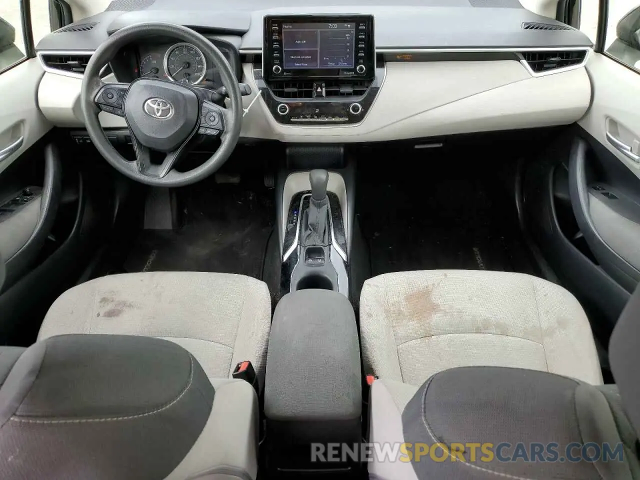 8 Photograph of a damaged car JTDEPMAE7MJ166518 TOYOTA COROLLA 2021