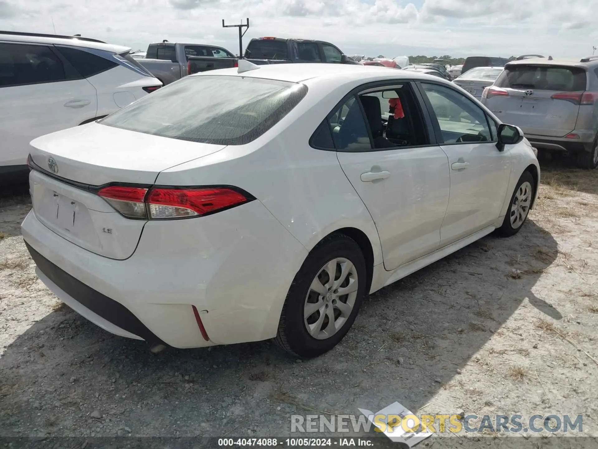 4 Photograph of a damaged car JTDEPMAE7MJ168480 TOYOTA COROLLA 2021
