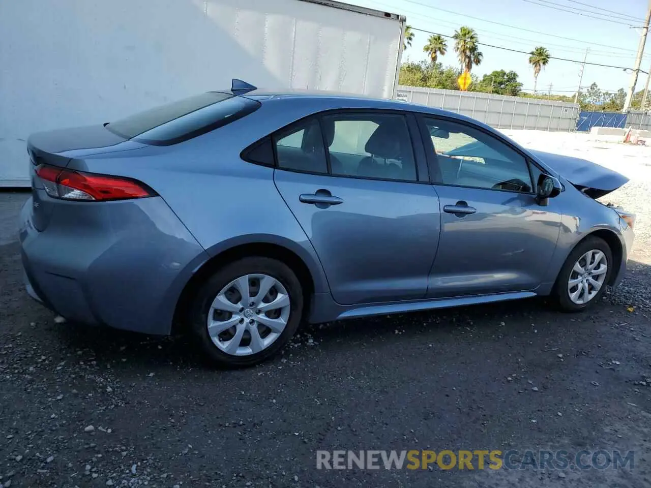 3 Photograph of a damaged car JTDEPMAE7MJ171475 TOYOTA COROLLA 2021