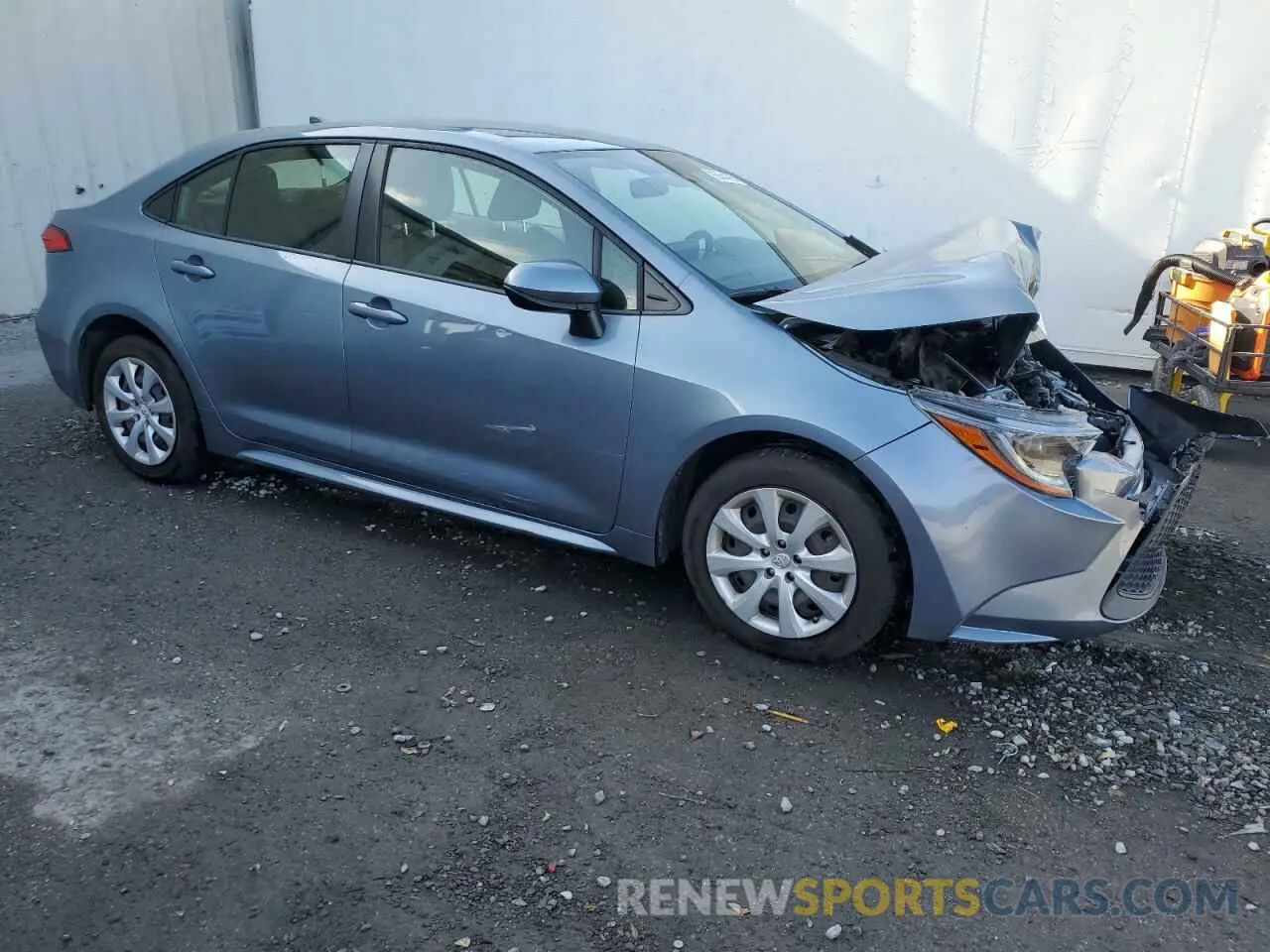 4 Photograph of a damaged car JTDEPMAE7MJ171475 TOYOTA COROLLA 2021