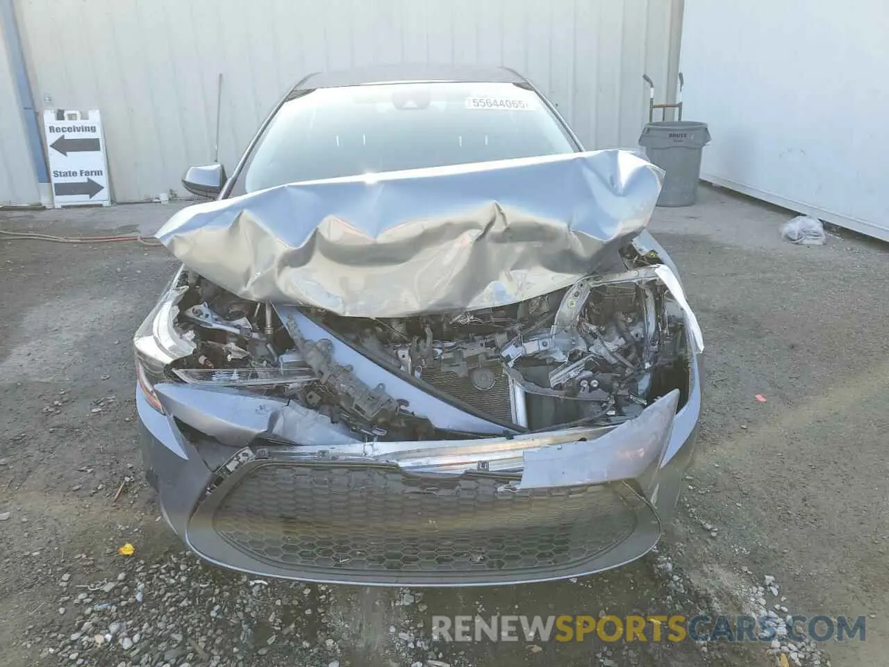 5 Photograph of a damaged car JTDEPMAE7MJ171475 TOYOTA COROLLA 2021
