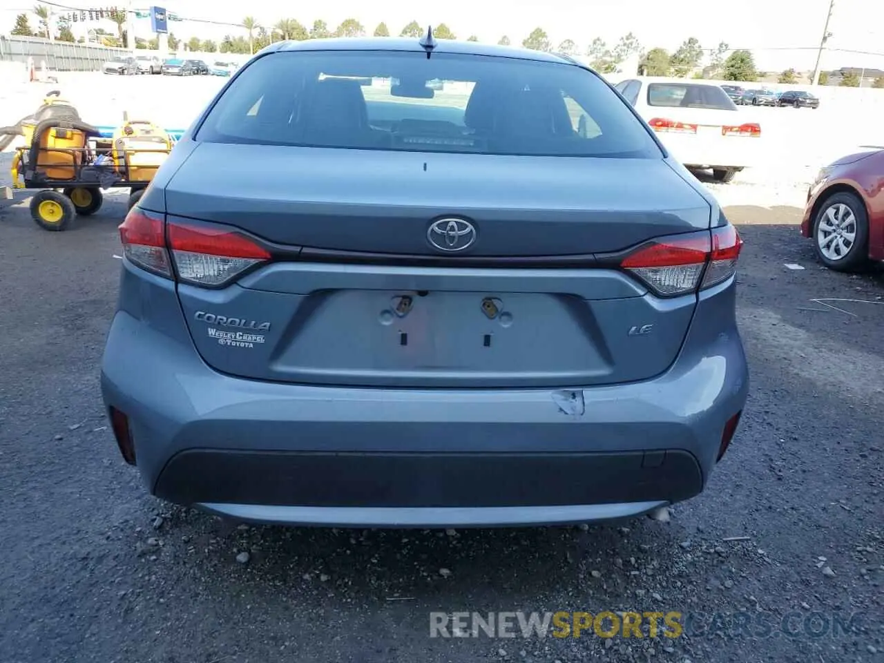 6 Photograph of a damaged car JTDEPMAE7MJ171475 TOYOTA COROLLA 2021
