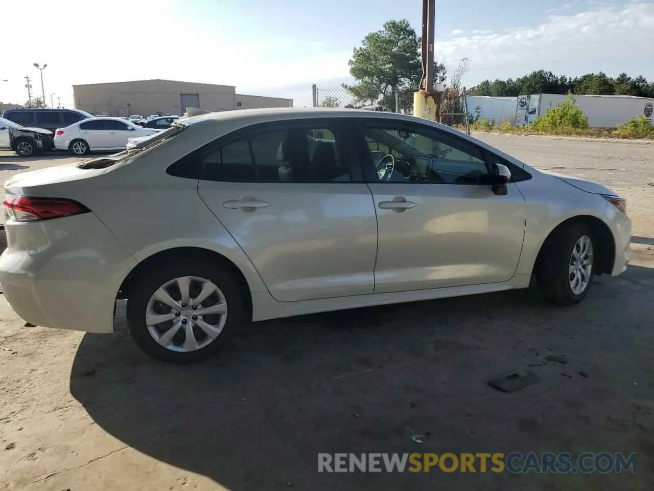 3 Photograph of a damaged car JTDEPMAE7MJ172013 TOYOTA COROLLA 2021