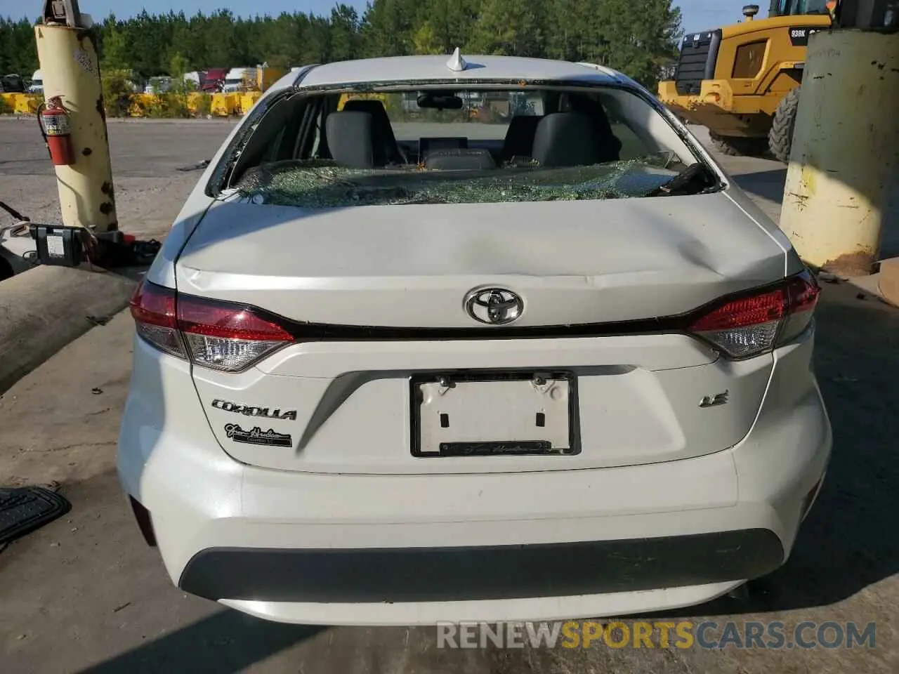 6 Photograph of a damaged car JTDEPMAE7MJ172013 TOYOTA COROLLA 2021