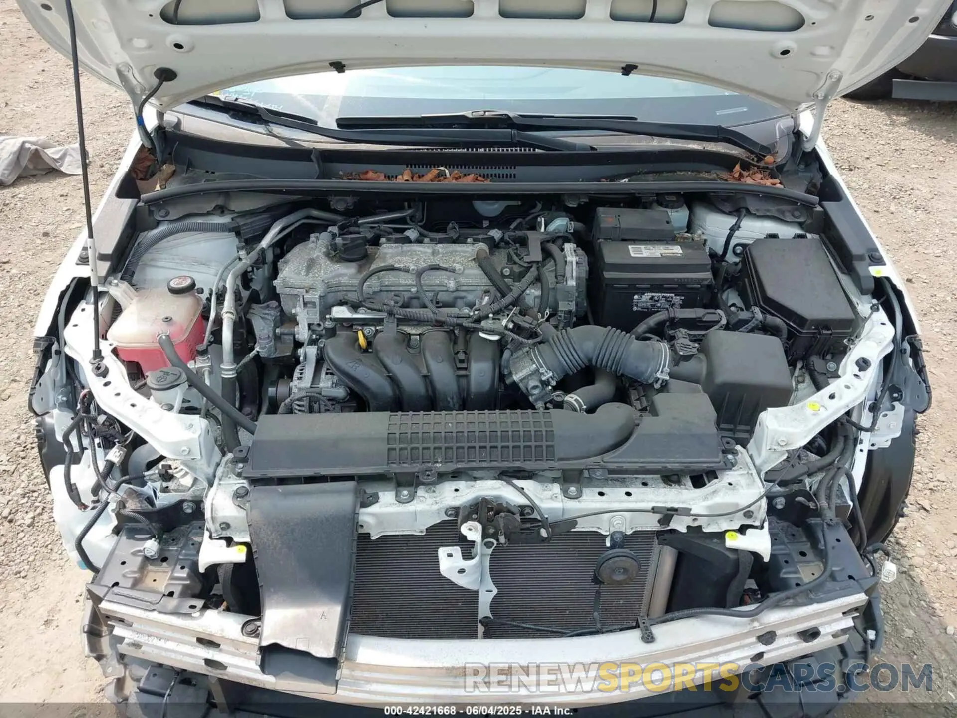 10 Photograph of a damaged car JTDEPMAE7MJ172030 TOYOTA COROLLA 2021