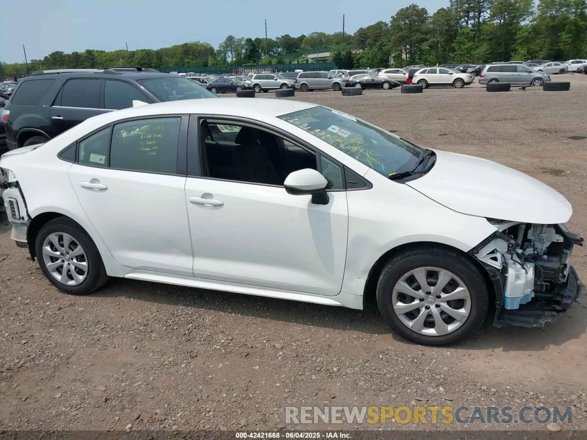 13 Photograph of a damaged car JTDEPMAE7MJ172030 TOYOTA COROLLA 2021