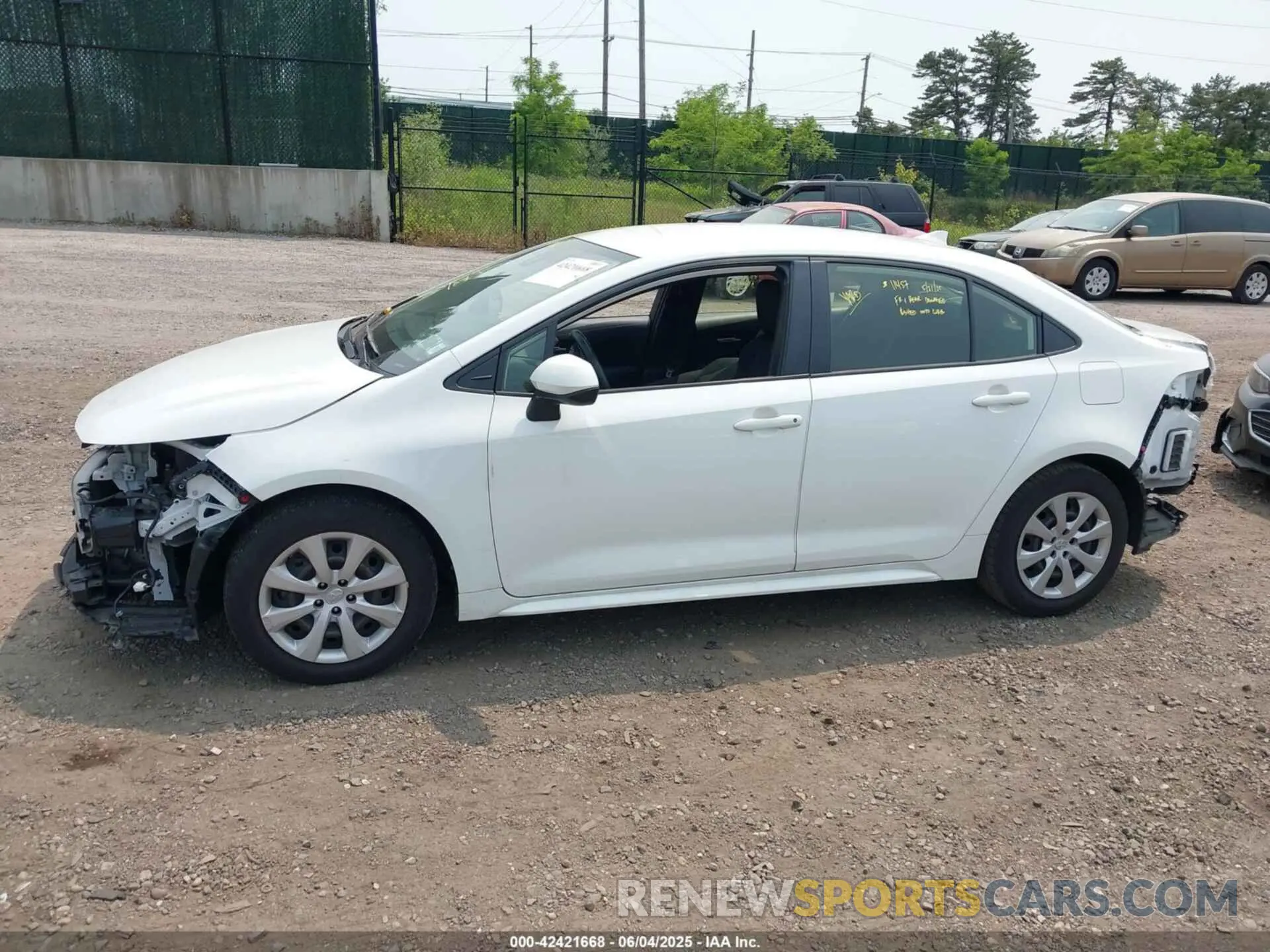 14 Photograph of a damaged car JTDEPMAE7MJ172030 TOYOTA COROLLA 2021