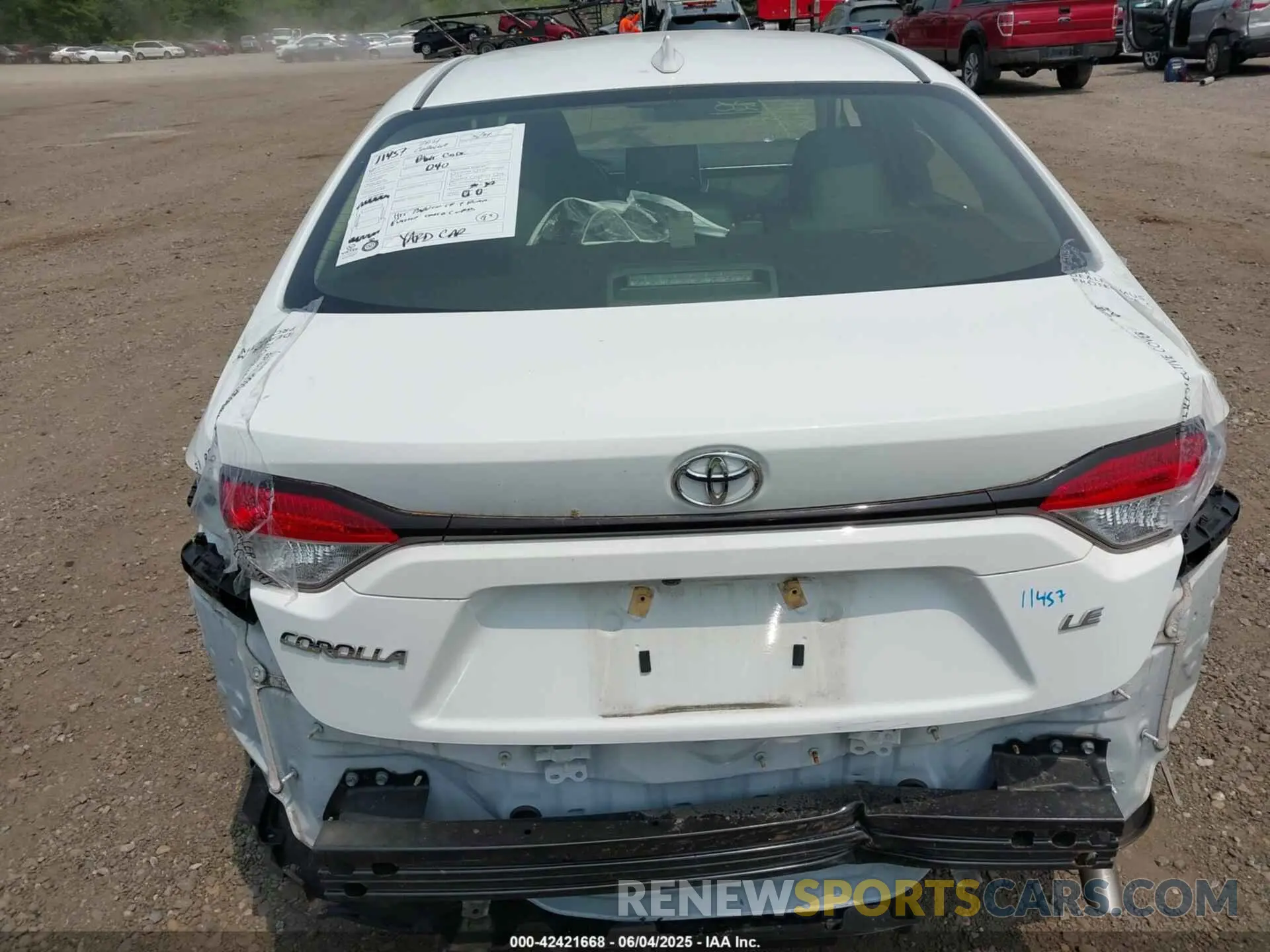 16 Photograph of a damaged car JTDEPMAE7MJ172030 TOYOTA COROLLA 2021