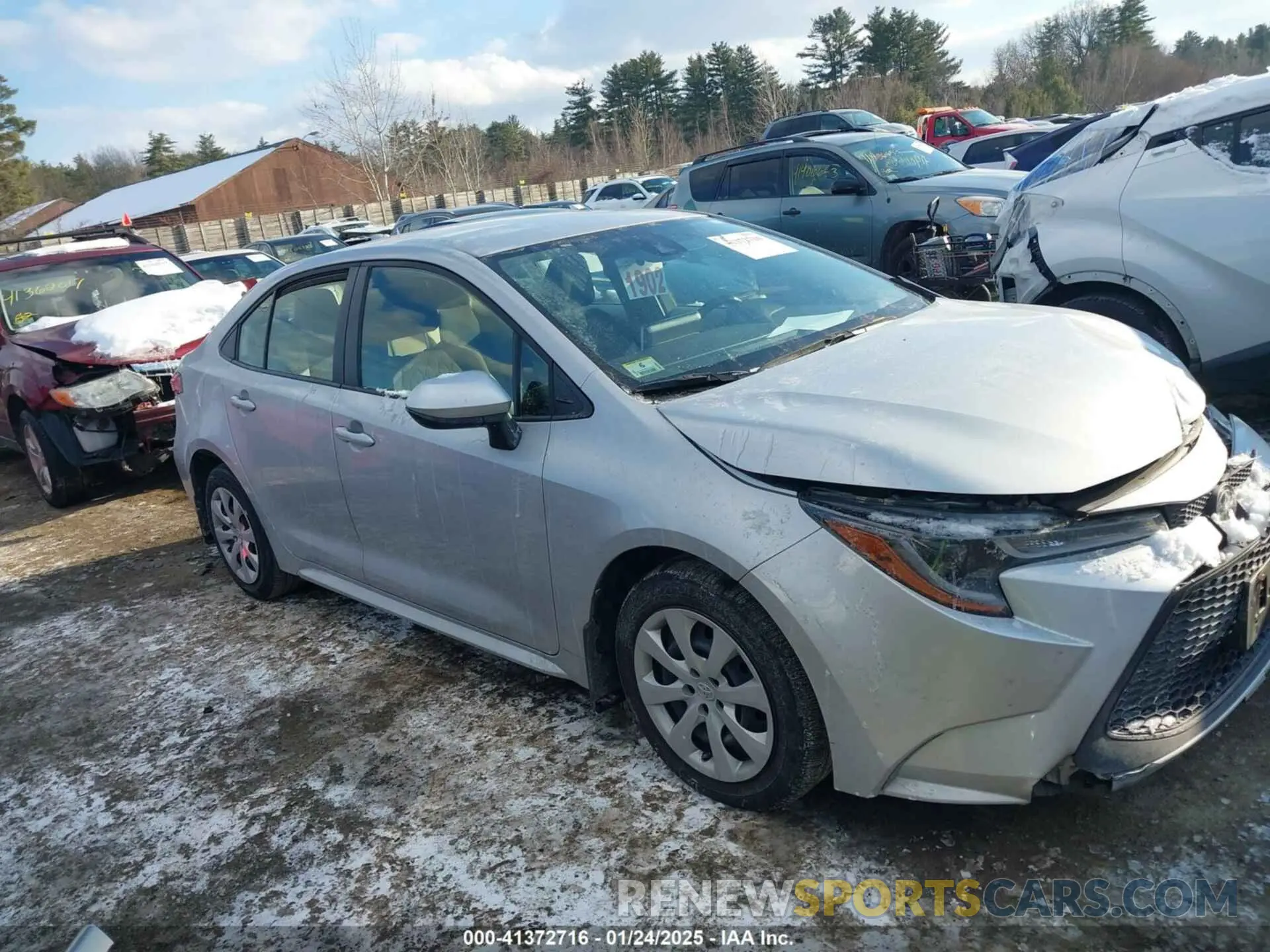 13 Photograph of a damaged car JTDEPMAE7MJ173131 TOYOTA COROLLA 2021