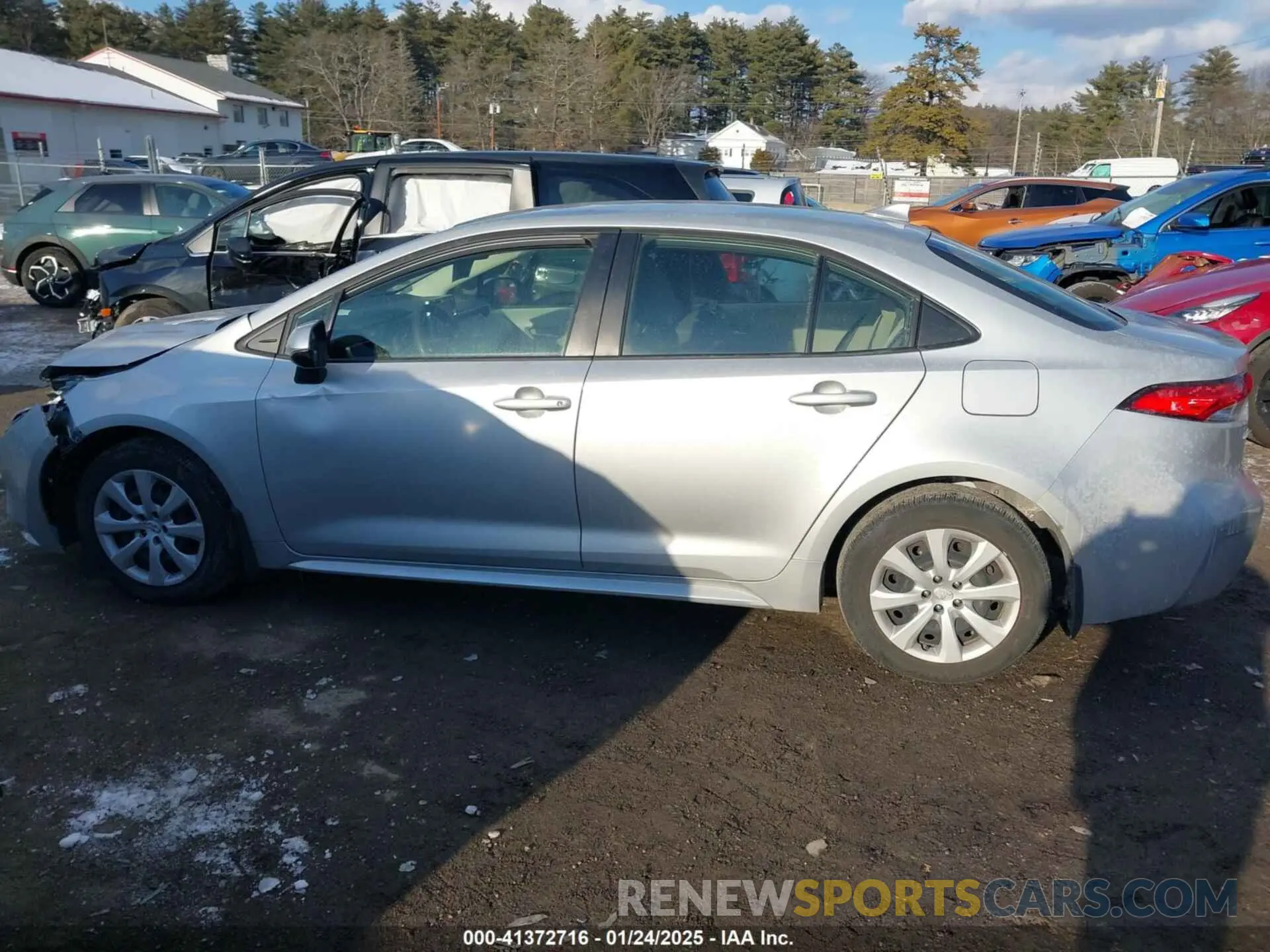 14 Photograph of a damaged car JTDEPMAE7MJ173131 TOYOTA COROLLA 2021