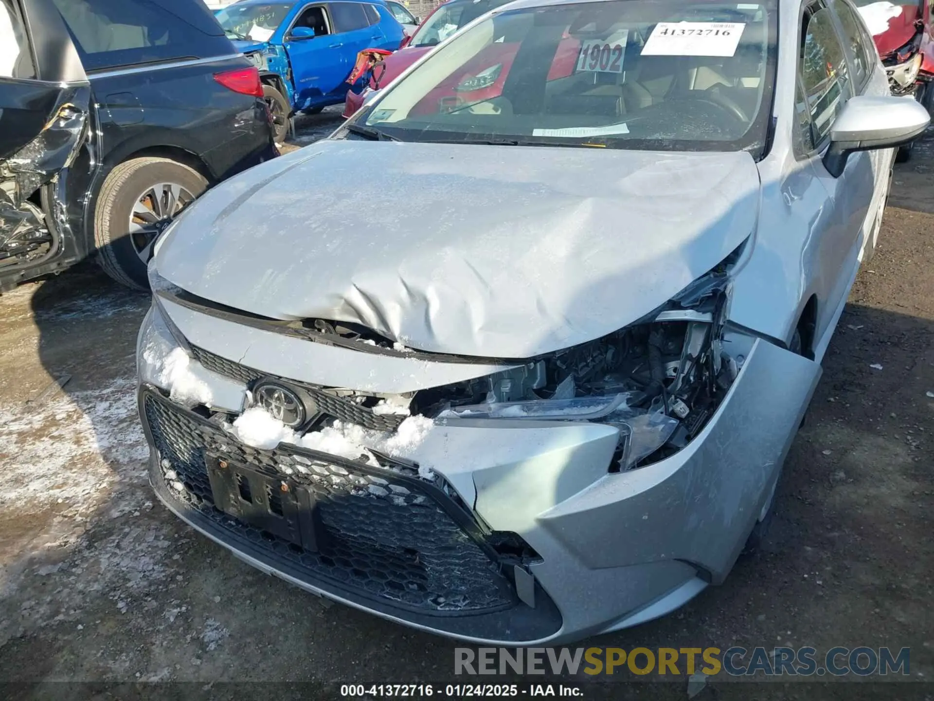 6 Photograph of a damaged car JTDEPMAE7MJ173131 TOYOTA COROLLA 2021