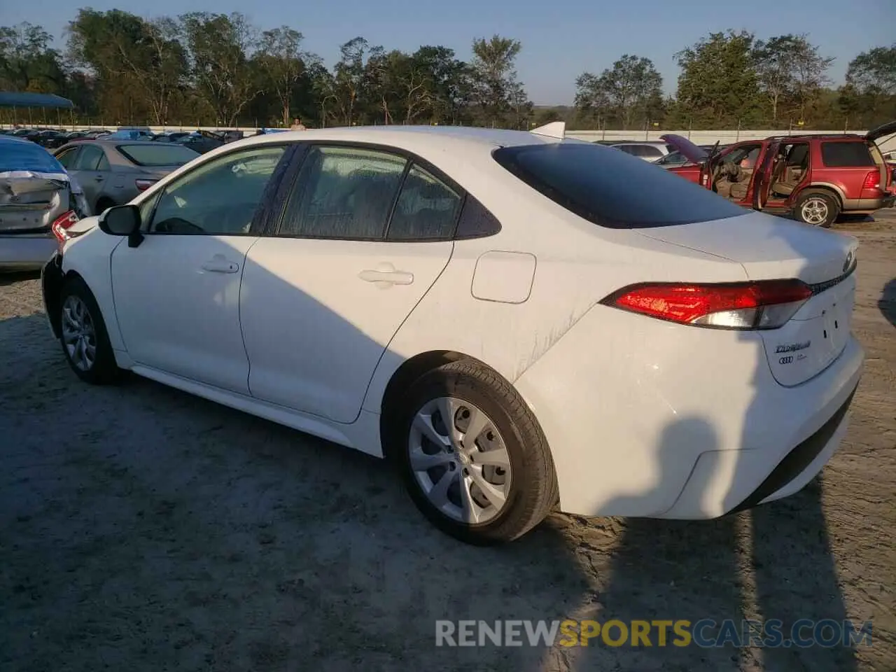 2 Photograph of a damaged car JTDEPMAE7MJ177292 TOYOTA COROLLA 2021