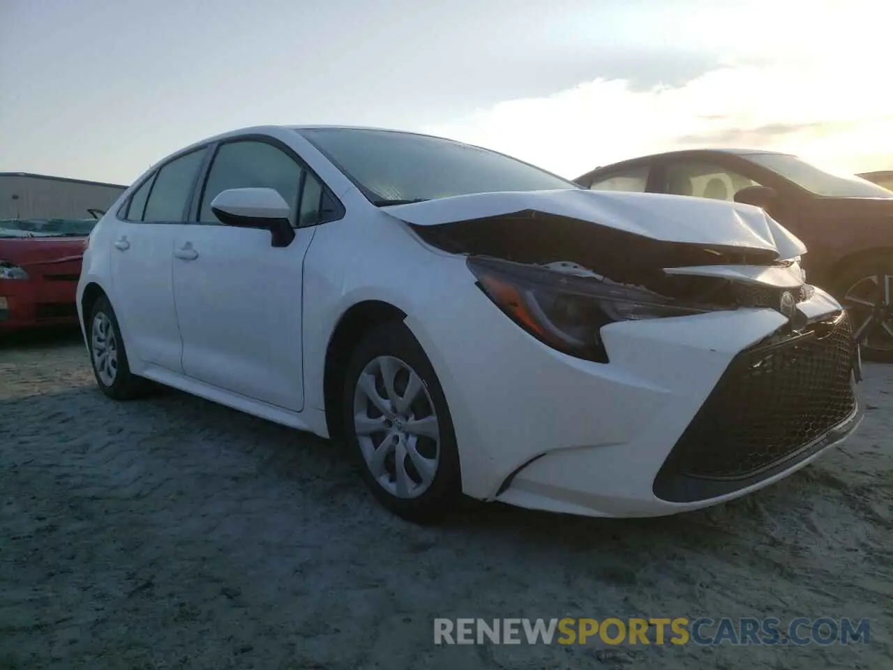 4 Photograph of a damaged car JTDEPMAE7MJ177292 TOYOTA COROLLA 2021