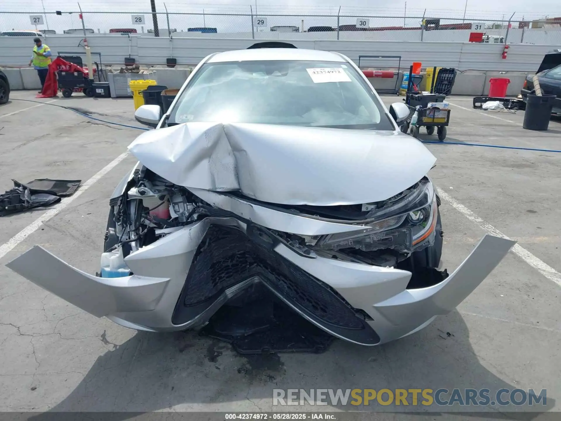 13 Photograph of a damaged car JTDEPMAE7MJ178068 TOYOTA COROLLA 2021