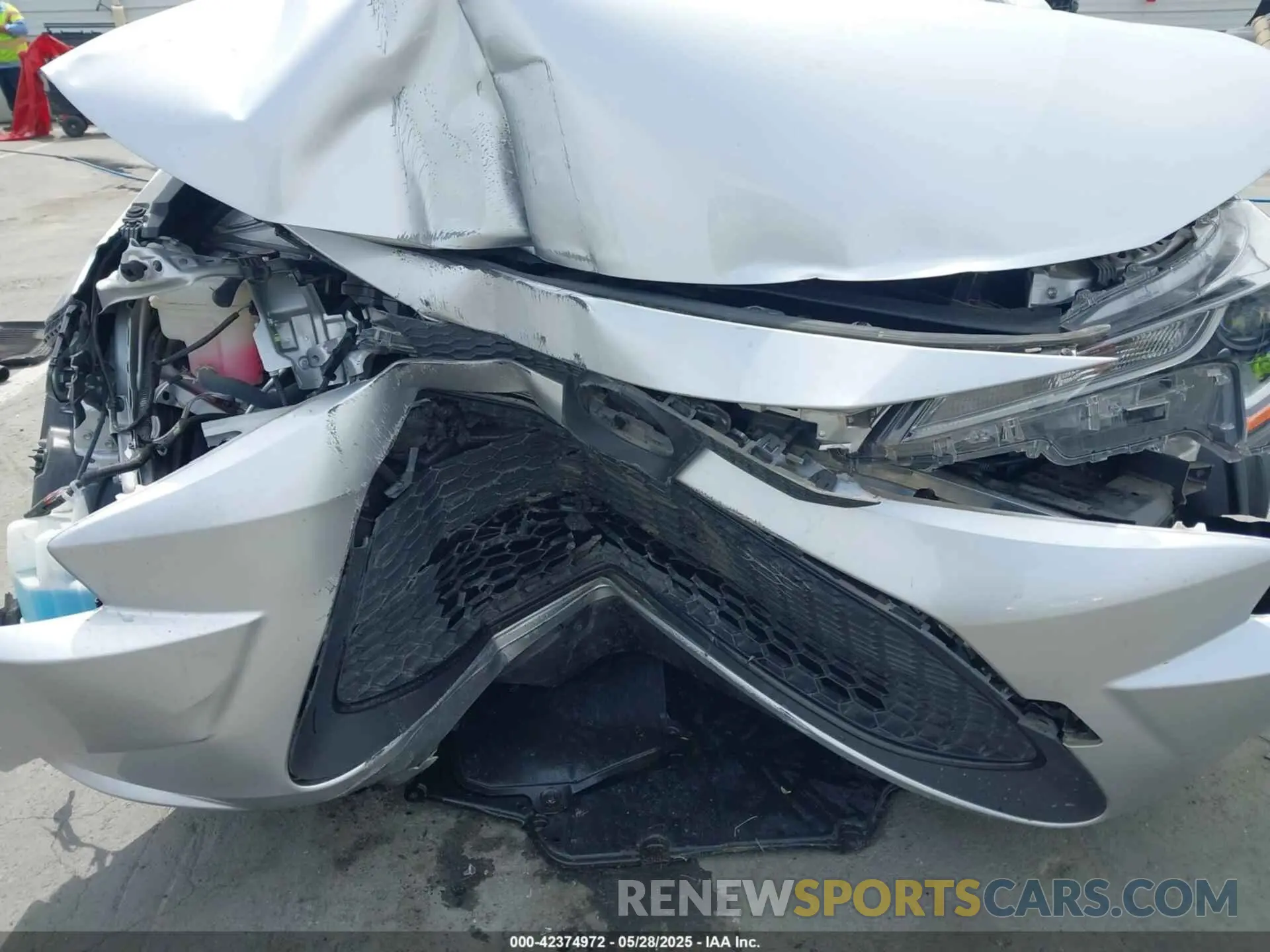 6 Photograph of a damaged car JTDEPMAE7MJ178068 TOYOTA COROLLA 2021