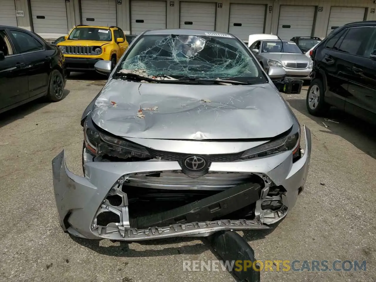 5 Photograph of a damaged car JTDEPMAE7MJ181388 TOYOTA COROLLA 2021
